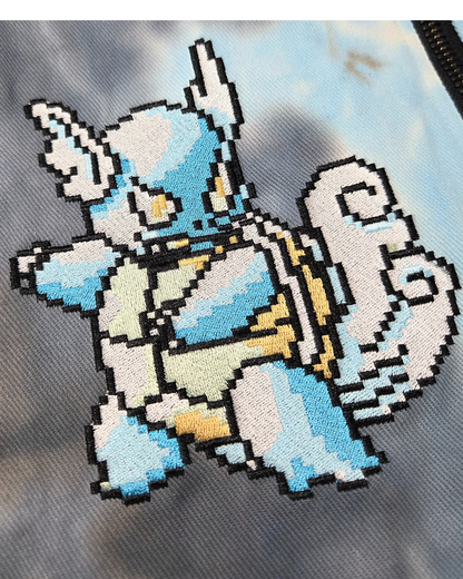 "CD Promo" Blastoise Denim Souvenir Jacket