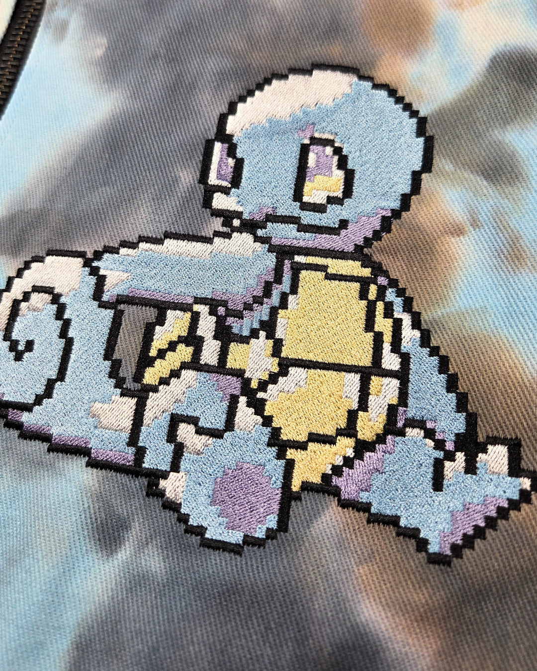 "CD Promo" Blastoise Denim Souvenir Jacket